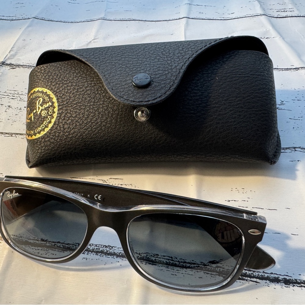 Ray-Ban Black Kids Sunglasses with Case